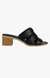 Damita Black Heel Sandals