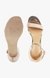 Amandaa Gold Heel Sandals