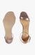 Amandaa Metallic Heel Sandals