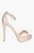 Malva Gold Heel Sandals