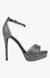 Malva Black Heel Sandals