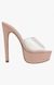 Innocent Pink Heel Sandals