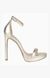 Milano Gold Heel Sandals