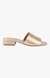 Delish Gold Heel Sandals