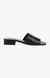 Delish Black Heel Sandals