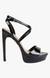Stunning Black Heel Sandals