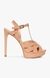 Faline Pink Heel Sandals