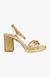 Sb-Zhara Gold Heel Sandals