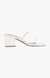 Issyyy White Heel Sandals