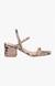 Inessa Pink Heel Sandals