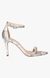Scoped Multi Heel Sandals