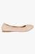 Rylie Beige Closed Flats & Ballerinas