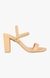 Seerah Beige Heel Sandals