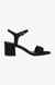 Landon Black Heel Sandals