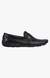 Breezes Black Driver Loafers