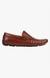 Crocoman Brown Driver Loafers