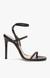 Nectur-S Black Heel Sandals