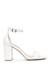 Gigi White Heel Sandals