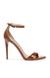 Kassandra Brown Heel Sandals