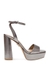Lessa Grey Heel Sandals