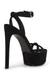 Marciana Black Heel Sandals