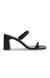 Lilah Black Heel Sandals