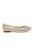 Elation-R Gold Closed Flats & Ballerinas