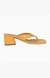 Sm-1347 Yellow Heel Sandals