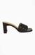 Sm-1348 Black Heel Sandals