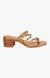 Roamm Brown Heel Sandals