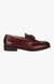 Tassleme Red Driver Loafers