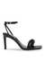 Entice Black Heel Sandals