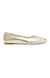 Quaint Gold Closed Flats & Ballerinas