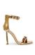 Joisted Gold Heel Sandals