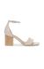Aviation White Heel Sandals