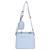 Bevelyn Ice Blue Satchel