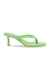 Azure Green Heel Sandals