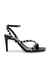 Glitzed Black Heel Sandals