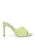 Tempt Yellow Heel Sandals