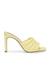 Tempt Yellow Heel Sandals