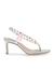 Zazzy-S Silver Heel Sandals