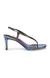 Zazzy Blue Heel Sandals