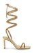 Enchanter Gold Heel Sandals