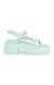 Provoke Green Heel Sandals