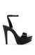 Julien Black Heel Sandals