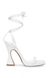 Lafayette White Heel Sandals