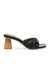 Seemly Black Heel Sandals