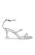 Stassi Silver Heel Sandals