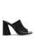 Reformed Black Heel Sandals