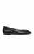 Queenly Black Closed Flats & Ballerinas